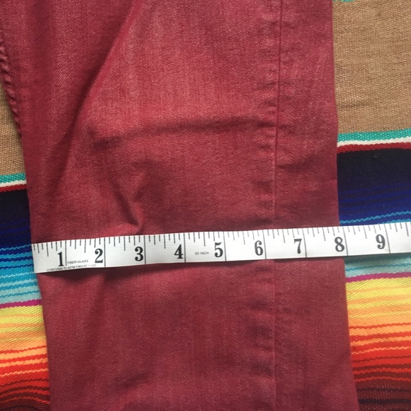 Womens Marmot Pants maroon size 10 - Picture 7 of 8